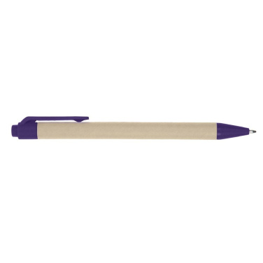 Notebook approx. A5 with ball pen, purple, product image (3)