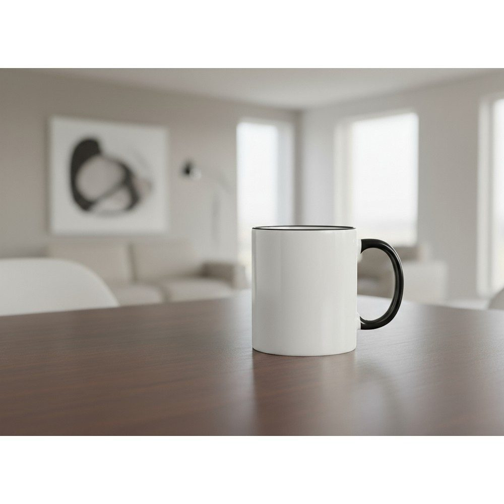 Ceramic mug 350 ml | Nerita, black, product image (1)
