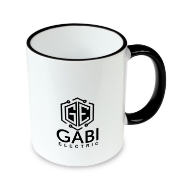 Ceramic mug 350 ml | Nerita, black, product image (3)