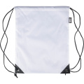 Drawstring bag, white