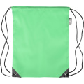 Drawstring bag, light green