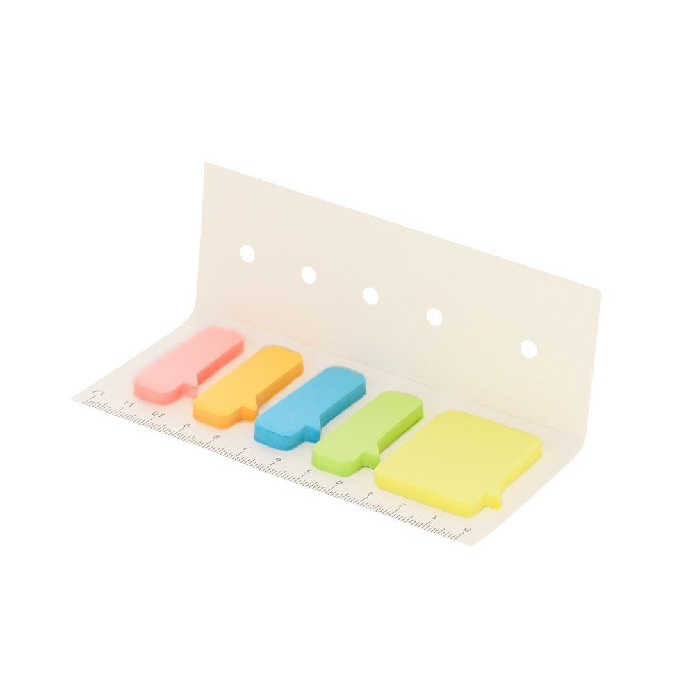 Memo holder, sticky notes, made from recycled milk cartons, ruler, product image (1)