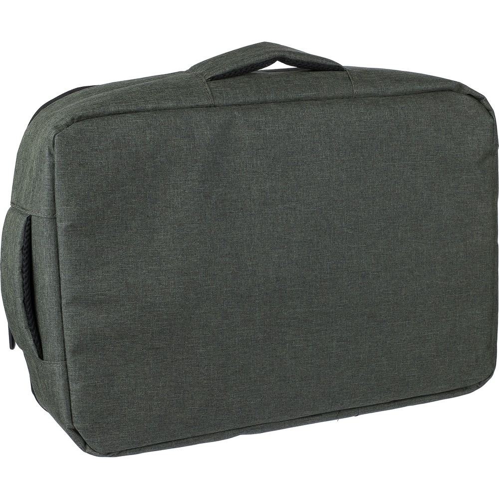 RPET laptop backpack 15", green, product image (1)