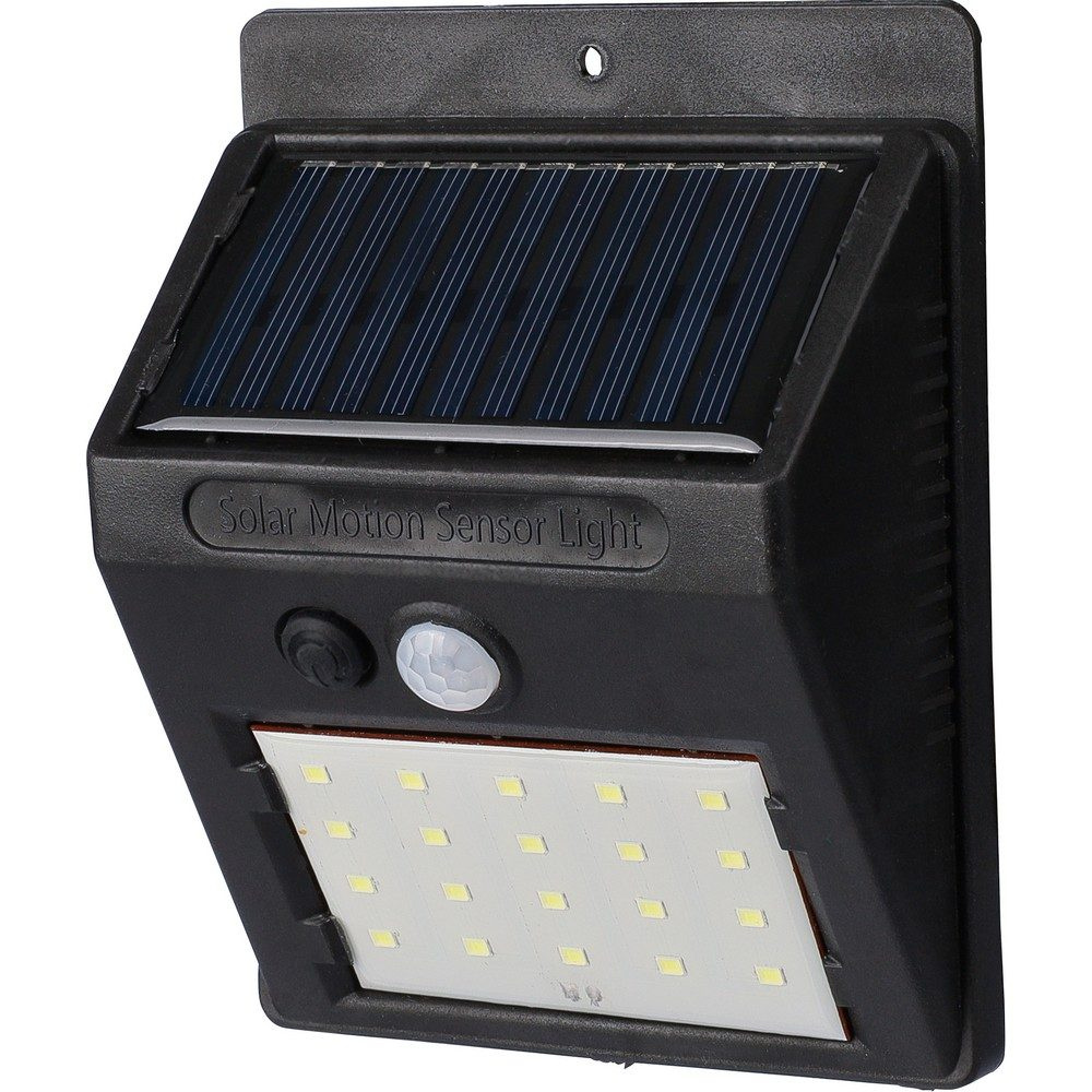 Solar power wall light, product image (1)