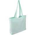 Shopping bag, pastel green