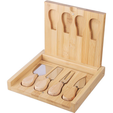 Bamboo cheese set, product image (4)