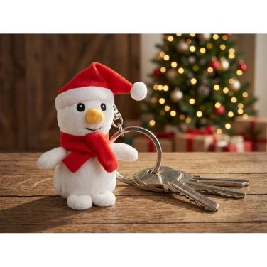 Plush snowman keyring | Anatols, product image (2)