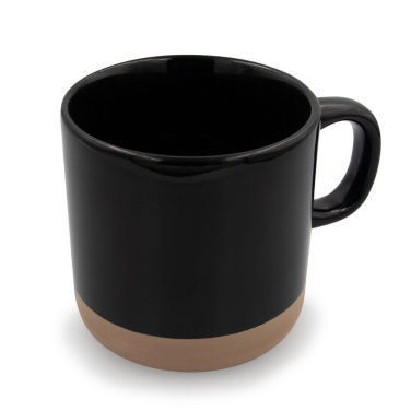 Ceramic mug 340 ml | Aato, black, product image (4)