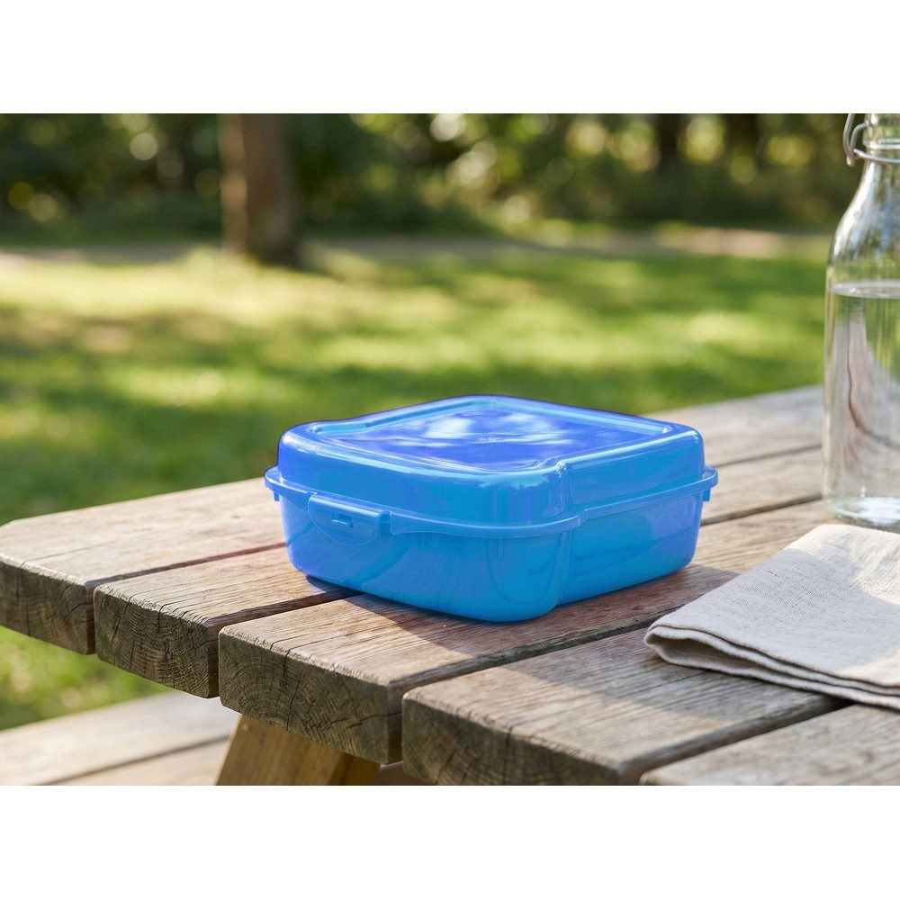 Lunch box "sandwich" 450 ml | Saffo, blue, product image (1)