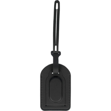 Luggage tag with tracker, black, product image (3)