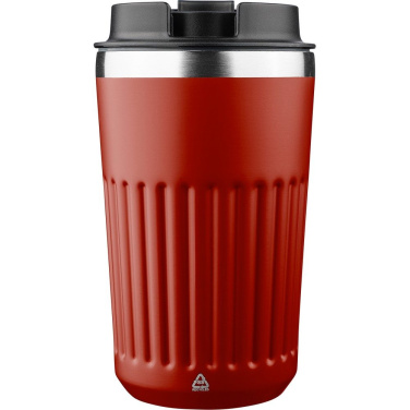 Thermo mug 400 ml, burgundy, product image (2)