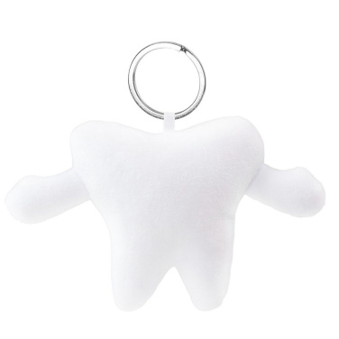 Plush tooth, keyring | Kicheko, product image (4)