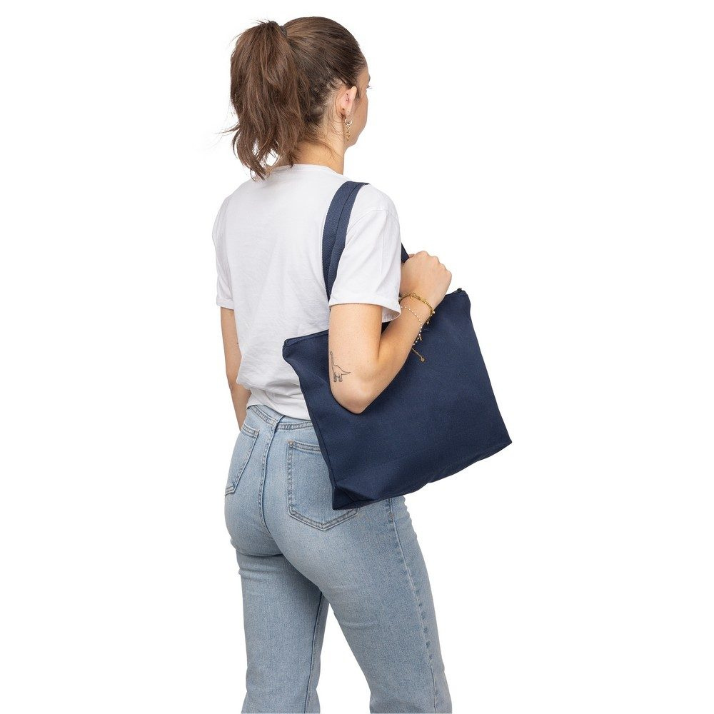 Shopping bag, blue, product image (1)