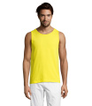 JUSTIN MEN'S TANK TOP 150, Lemon