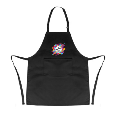 Kitchen apron with pockets| Cotturo, black, product image (3)