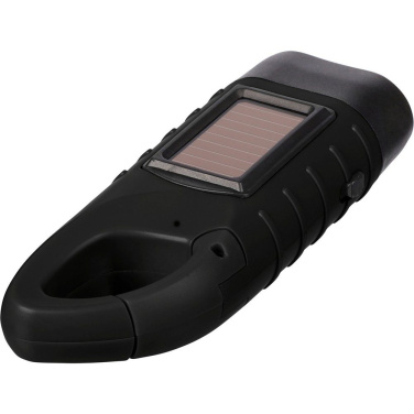 Solar torch, LED lamp, black, product image (3)