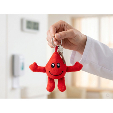 Plush blood drop, keyring | Sangino, product image (2)