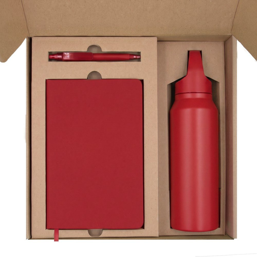 Gift set, thermo bottle, pen, notebook | Giffray, product image (1)