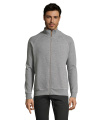 SUNDAE MEN ZIPPED JACKET, Deep Grey Melange