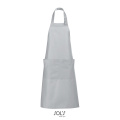 GALA APRON WITH POCKETS, Pure Grey