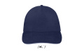 SUNNY FIVE PANEL CAP, French Navy/white