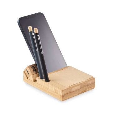 Bamboo desktop calendar, Wood, product image (2)