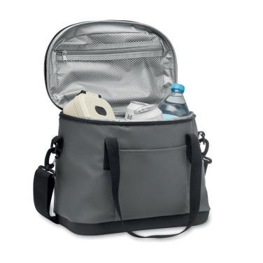 Tarpaulin cooler bag 40L, Stone Grey, product image (3)