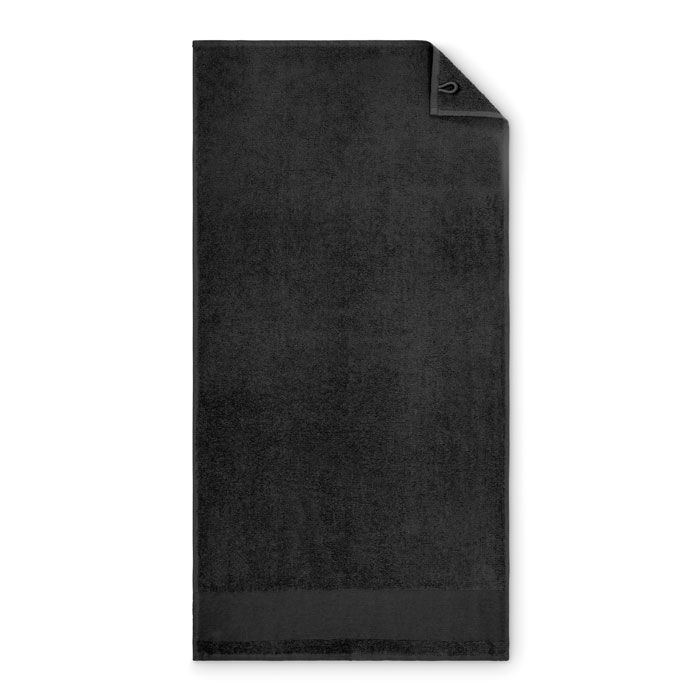 Cotton hand towel, Black, product image (1)