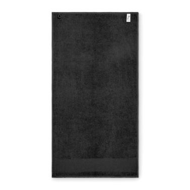 Cotton hand towel, Black, product image (2)