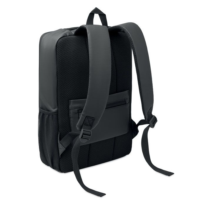 15" hard shell RPET backpack, Black, product image (1)