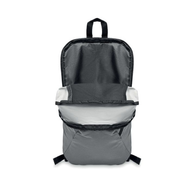 High reflective backpack 600D, Matt Silver, product image (3)