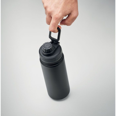 Double wall bottle 500 ml, Black, product image (3)