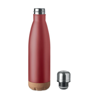 Double wall bottle 500 ml, Burgundy, product image (2)