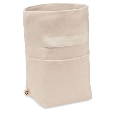 Recycled cotton cooler bag, Beige, product image (2)