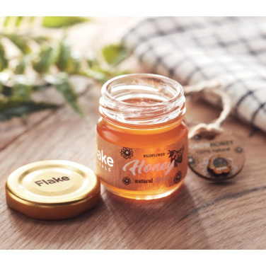 Wildflower honey jar 50 gr, Wood, product image (3)
