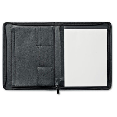 A4 conference folder, Black, product image (3)