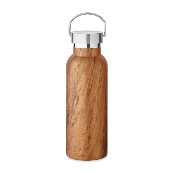 Double wall bottle 500 ml, Brown, product image (1)