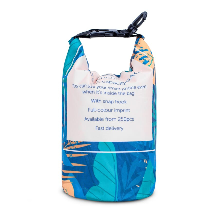 Custom made waterproof bag 2,5L IPX6, White/transparent, product image (1)