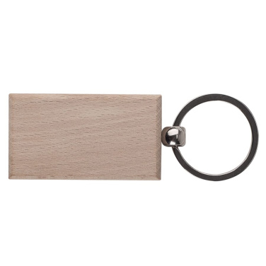 Key ring wood rectangular, product image (2)