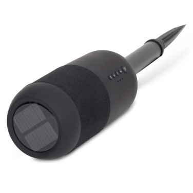 Wireless solar speaker torch 2x5W IPX6, Black, product image (4)