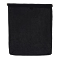 Reusable food bag OEKO-TEX® cotton 40x45 cm, Black