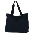 Shopping bag Recycled canvas 310g/m² 42x13x43 cm, Dark Grey