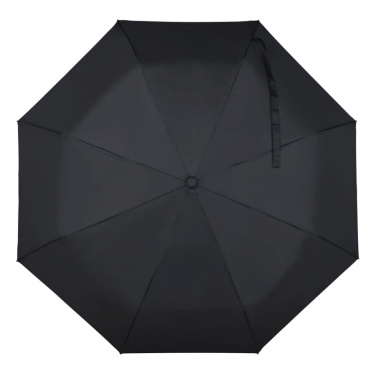 Foldable umbrella 21” R-PET auto open, Black, product image (4)