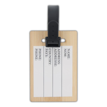 Luggage tag bamboo, Nature, product image (2)