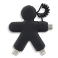 2064 | Xoopar Buddy Eco Charging Cable, Black