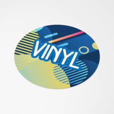 Vinyl Sticker Round Ø 50 mm