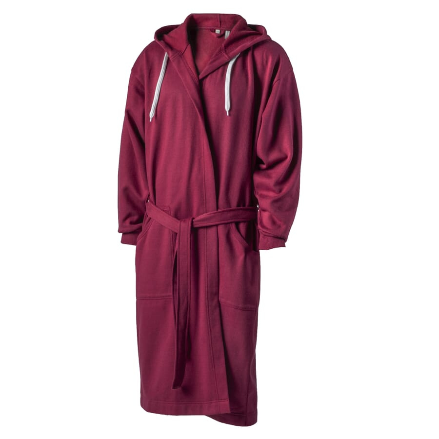 Kosta Linnewafveri Bathrobe College L/XL, Bordeaux, product image (1)