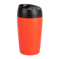 Sagaform Loke Travel Mug With Rubberized Finish 240 ml, Red