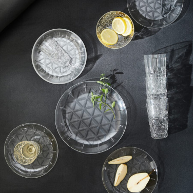 Sagaform Picnic small plate 4-pack, Transparent, product image (4)