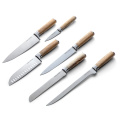Orrefors Jernverk Knife Set 6 pieces, Wood